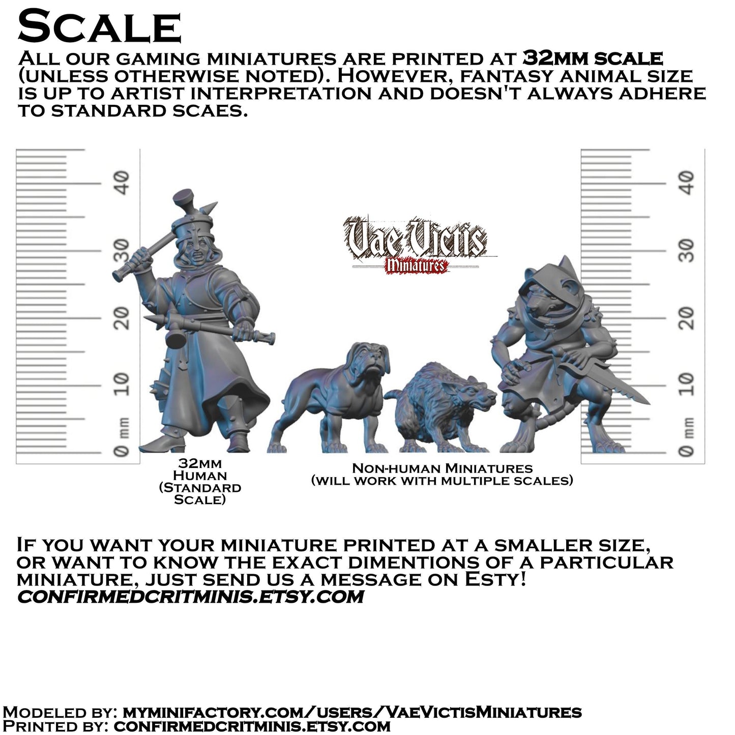 Giant Rat Miniatures - by Vae Victis Miniatures