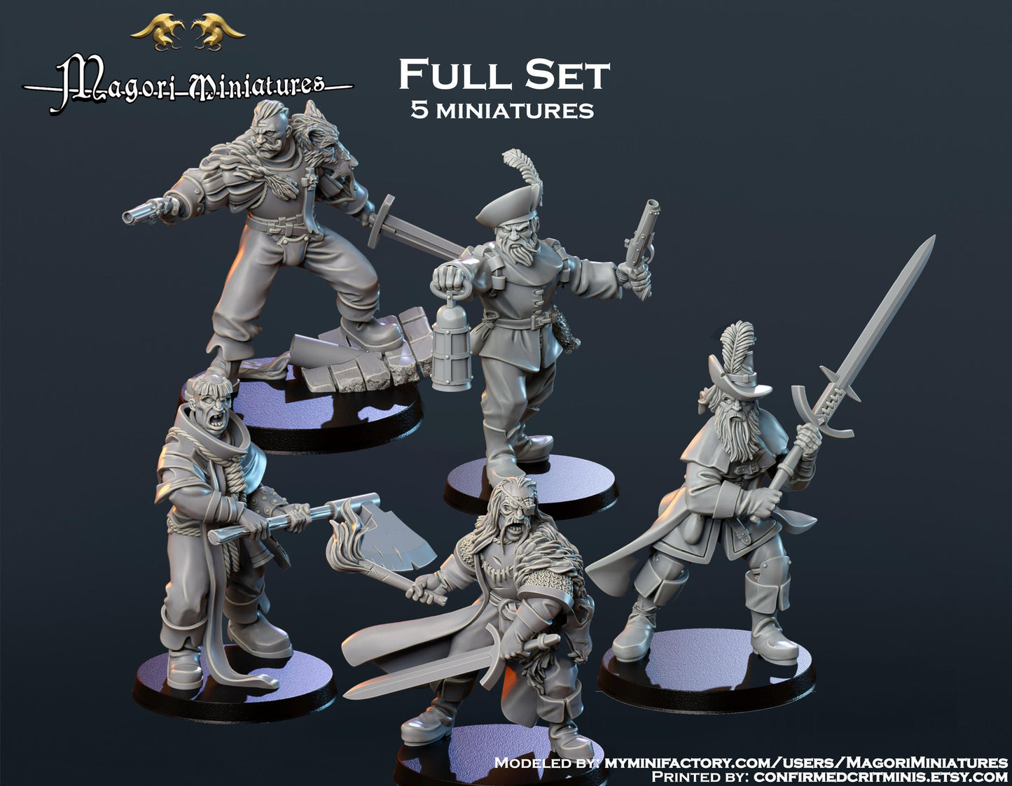 Grimdark Forest Dweller Miniatures - by Magori Miniatures