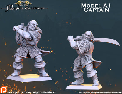 Witch Hunter Warband Miniatures - by Magori Miniatures