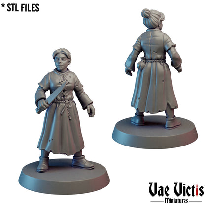 Peasant Mob Miniatures SET B - by Vae Victis Miniatures