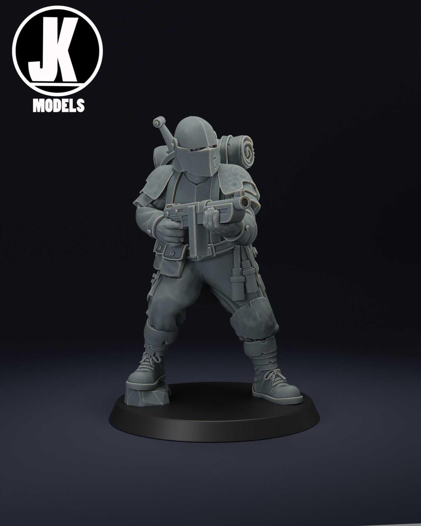 Trench Shock Trooper Miniature - JK Remo Models