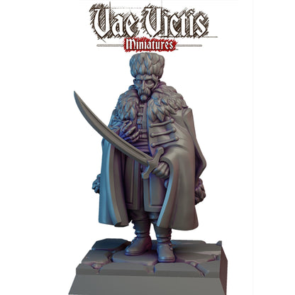 Cossack Leader Miniature - by Vae Victis Miniatures