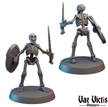 Skeleton Army Miniatures SET A - by Vae Victis Miniatures