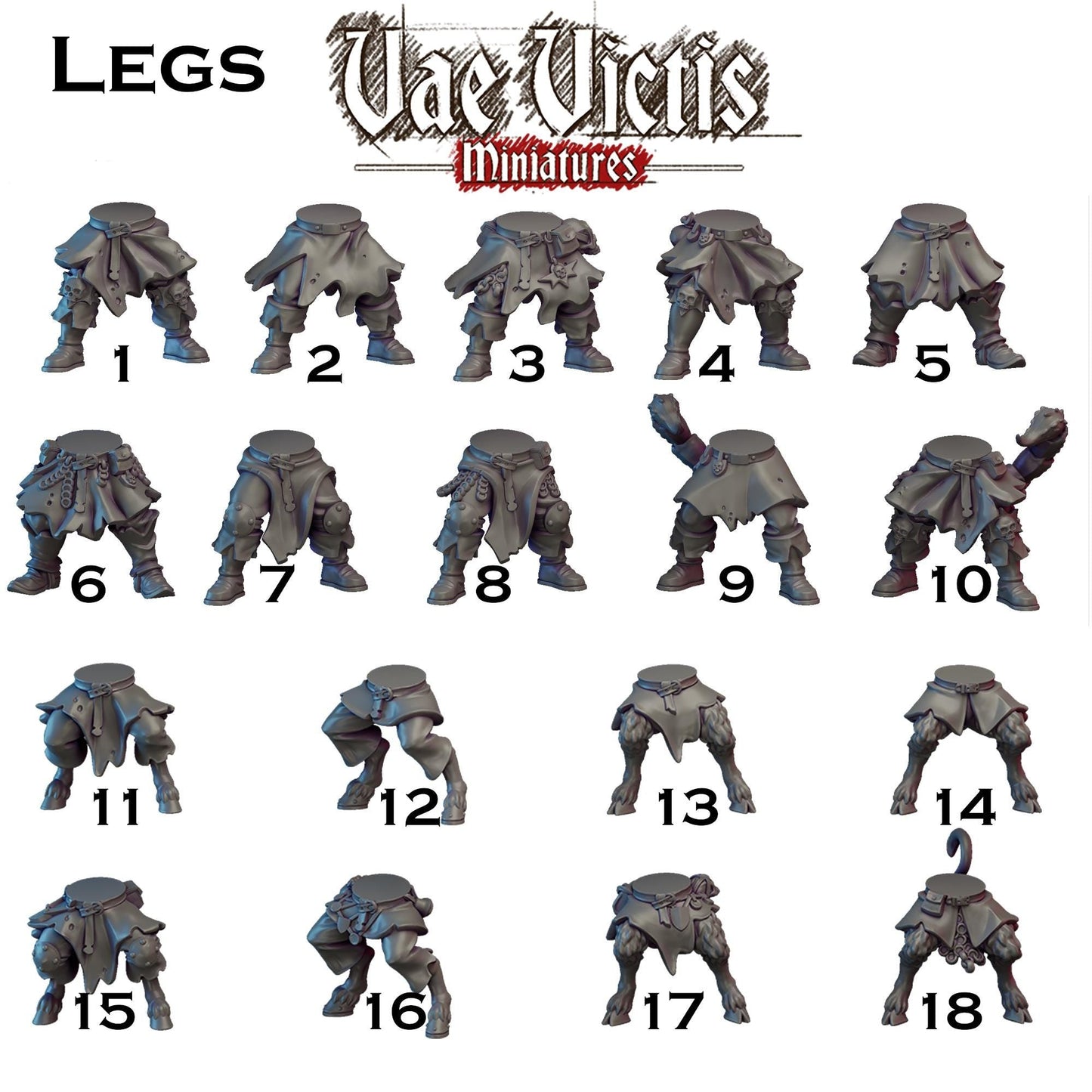Modular Cultist Miniatures - by Vae Victis Miniatures