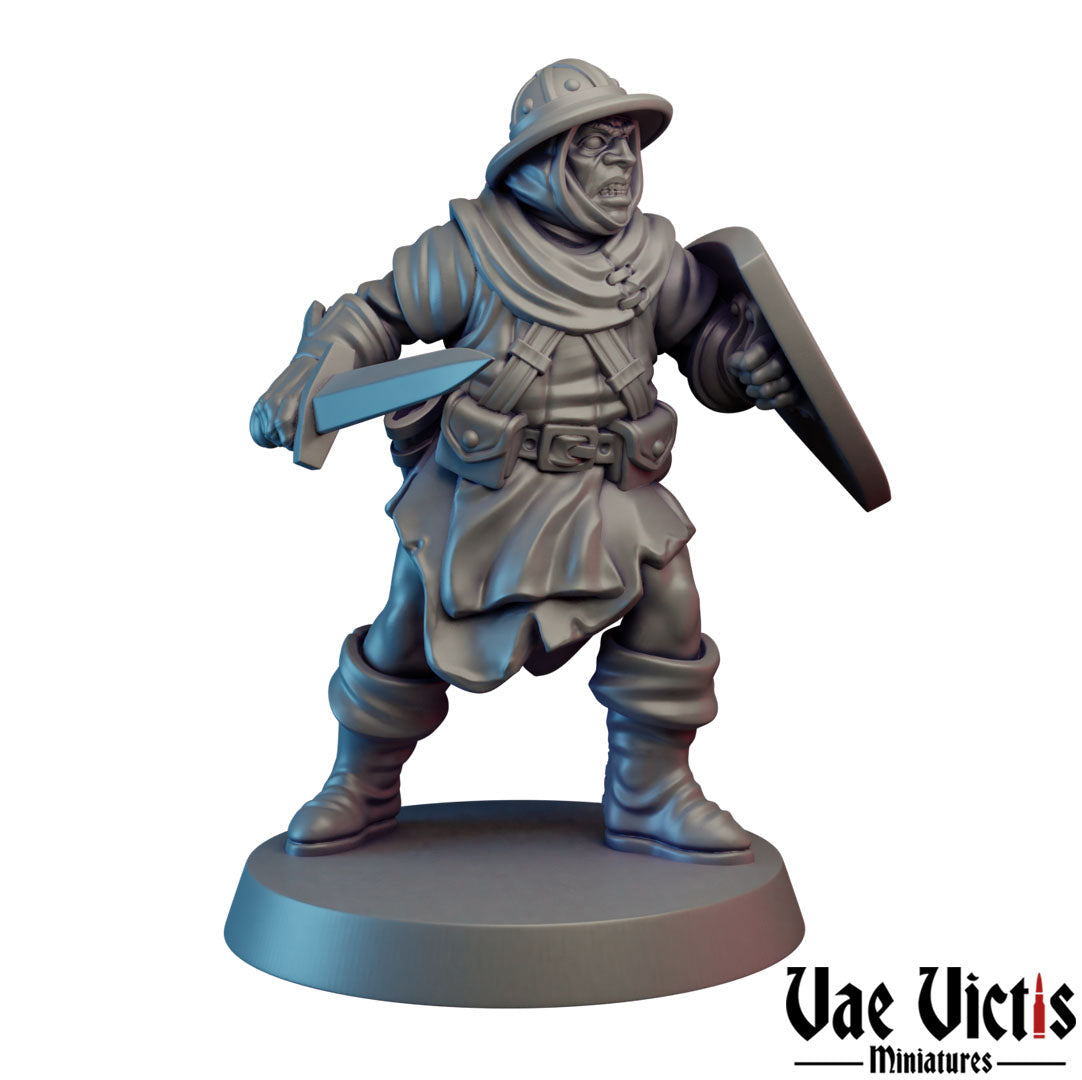 Human Mercenary Warband Miniatures SET F - by Vae Victis Miniatures