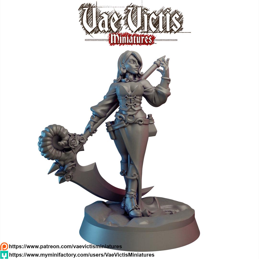 Necromancer Miniature - by Vae Victis Miniatures