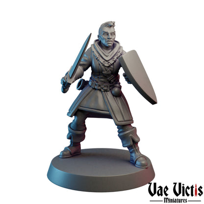 Human Mercenary Warband Miniatures SET G - by Vae Victis Miniatures