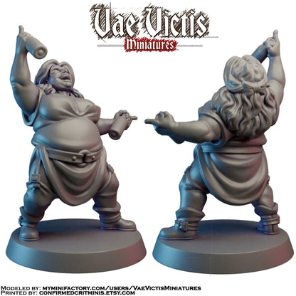 Party Lady Miniature - by Vae Victis Miniatures