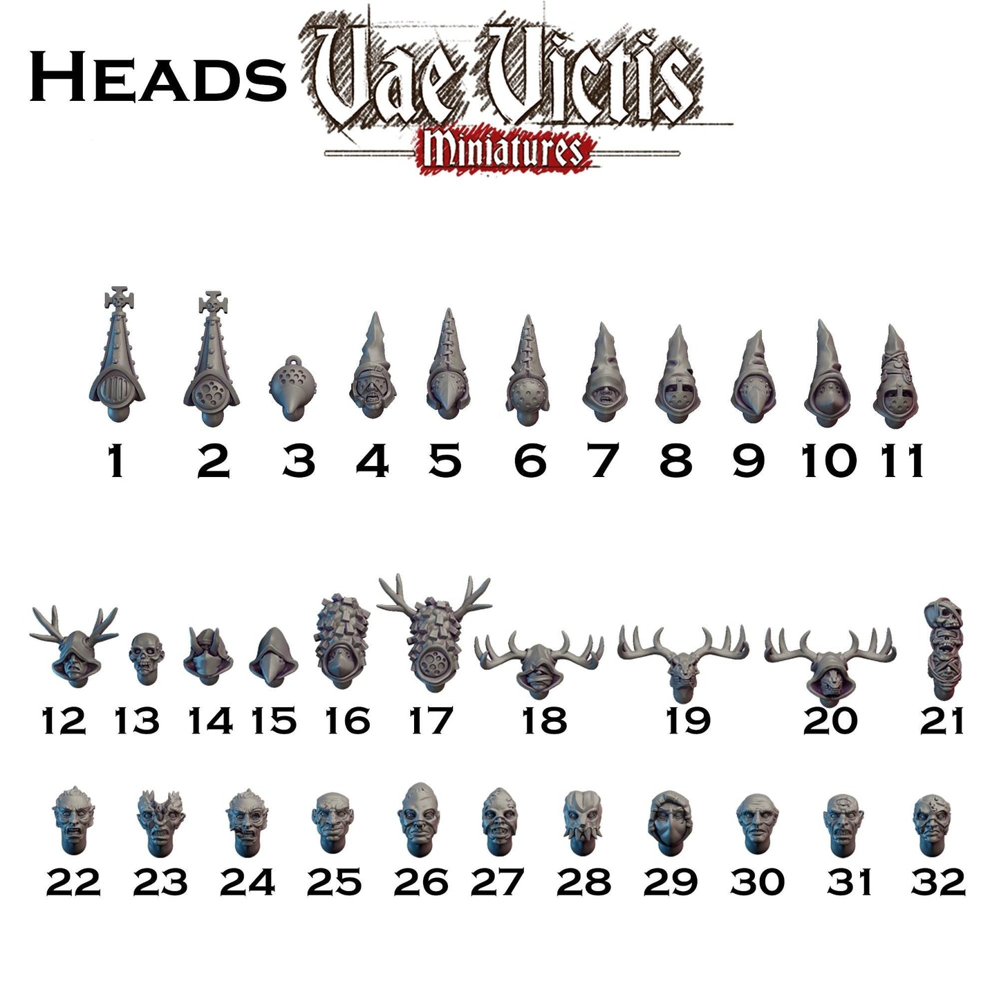 Modular Cultist Miniatures - by Vae Victis Miniatures