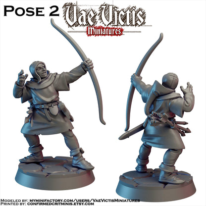 Bowmen Mercenary Miniatures - by Vae Victis Miniatures