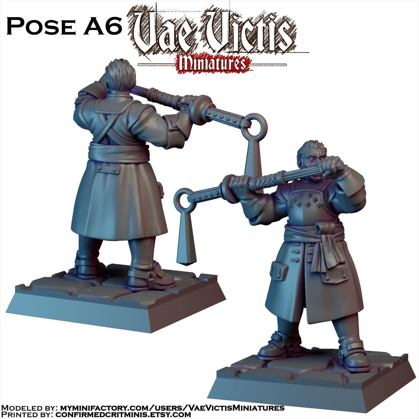Vampire Hunter Miniatures SET A - by Vae Victis Miniatures