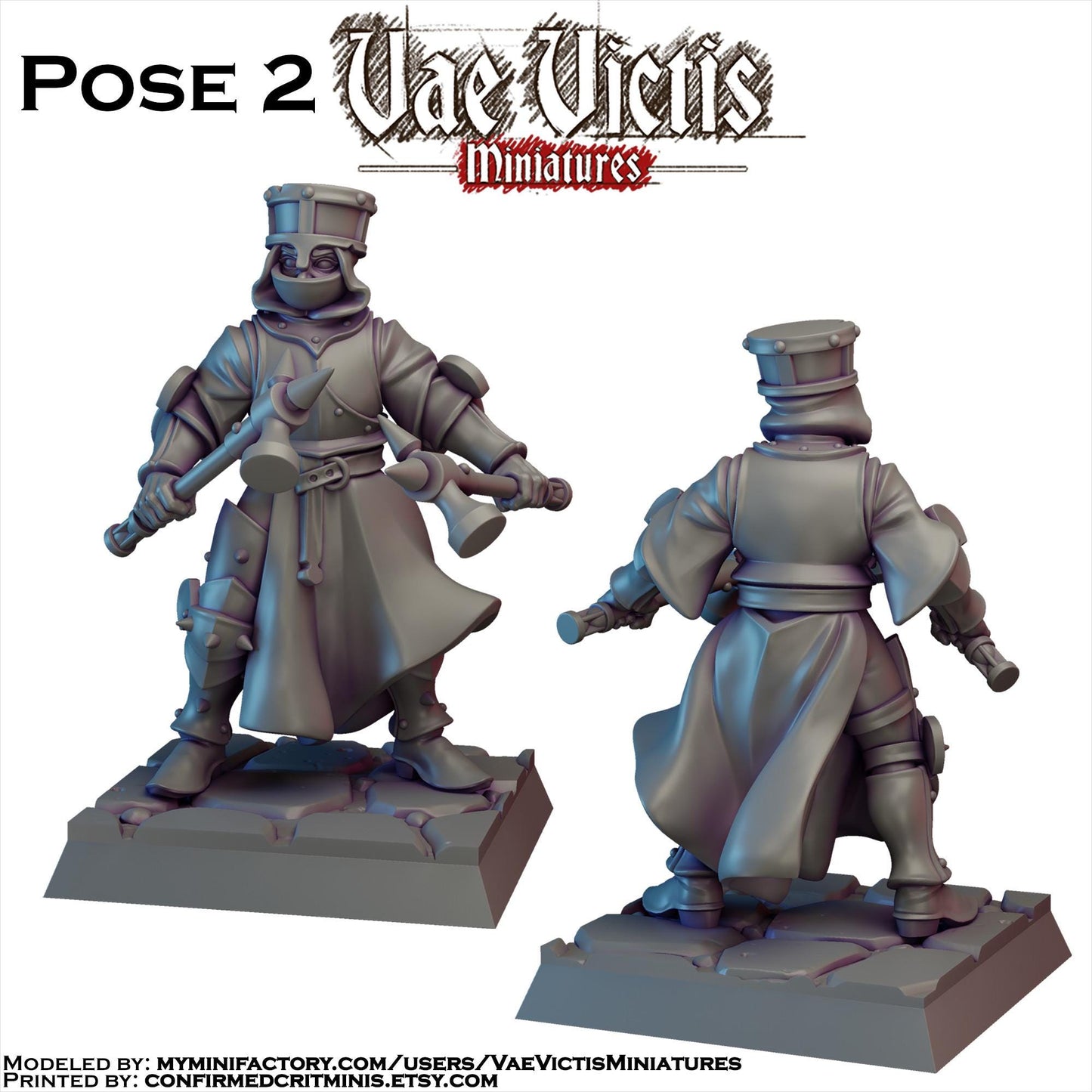 Zealous Nun Warband Miniatures - by Vae Victis Miniatures