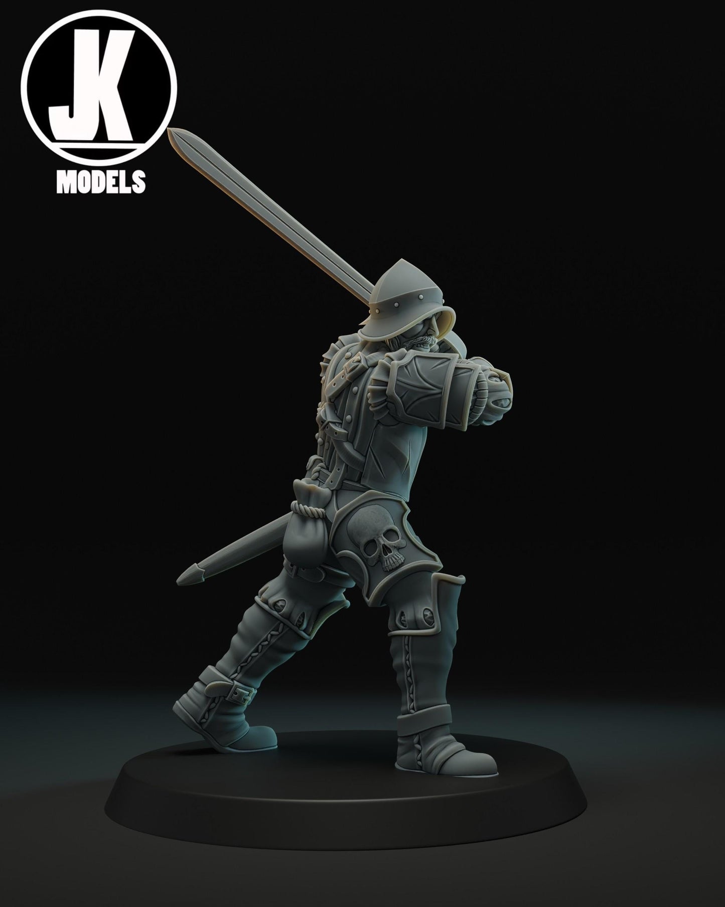 Greatsword Mercenary Miniature - JK Remo Models