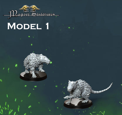 Giant Rat Miniatures - by Magori Miniatures