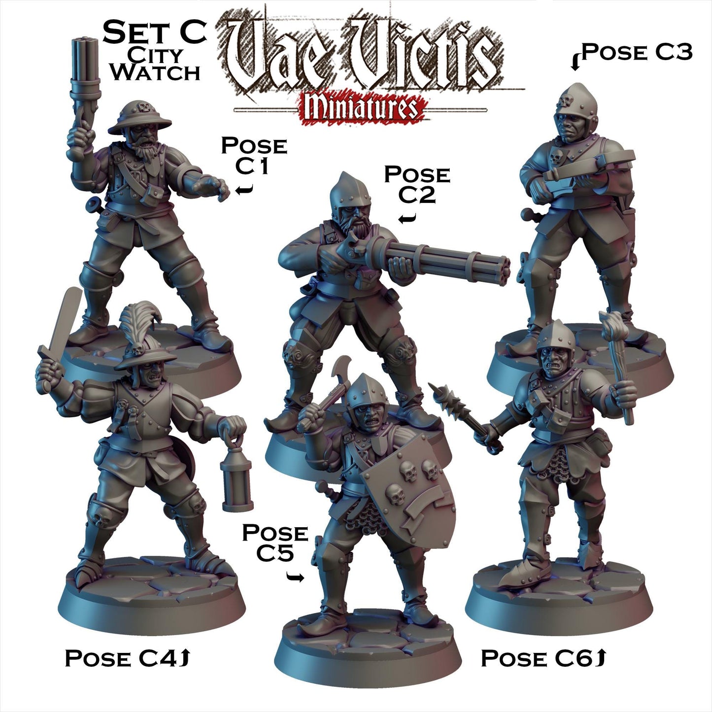 Armored City Watch Miniatures - by Vae Victis Miniatures