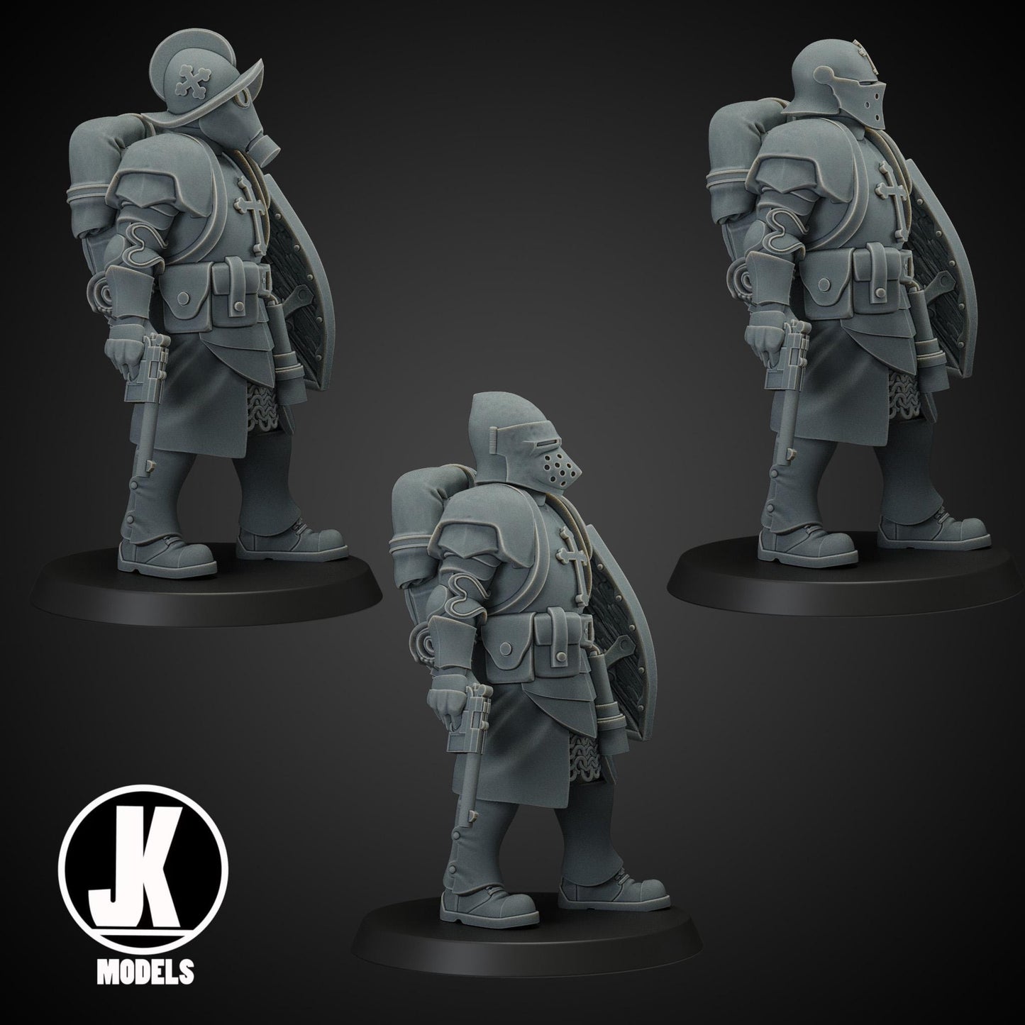 Papal Trench Guard Miniature - JK Remo Models