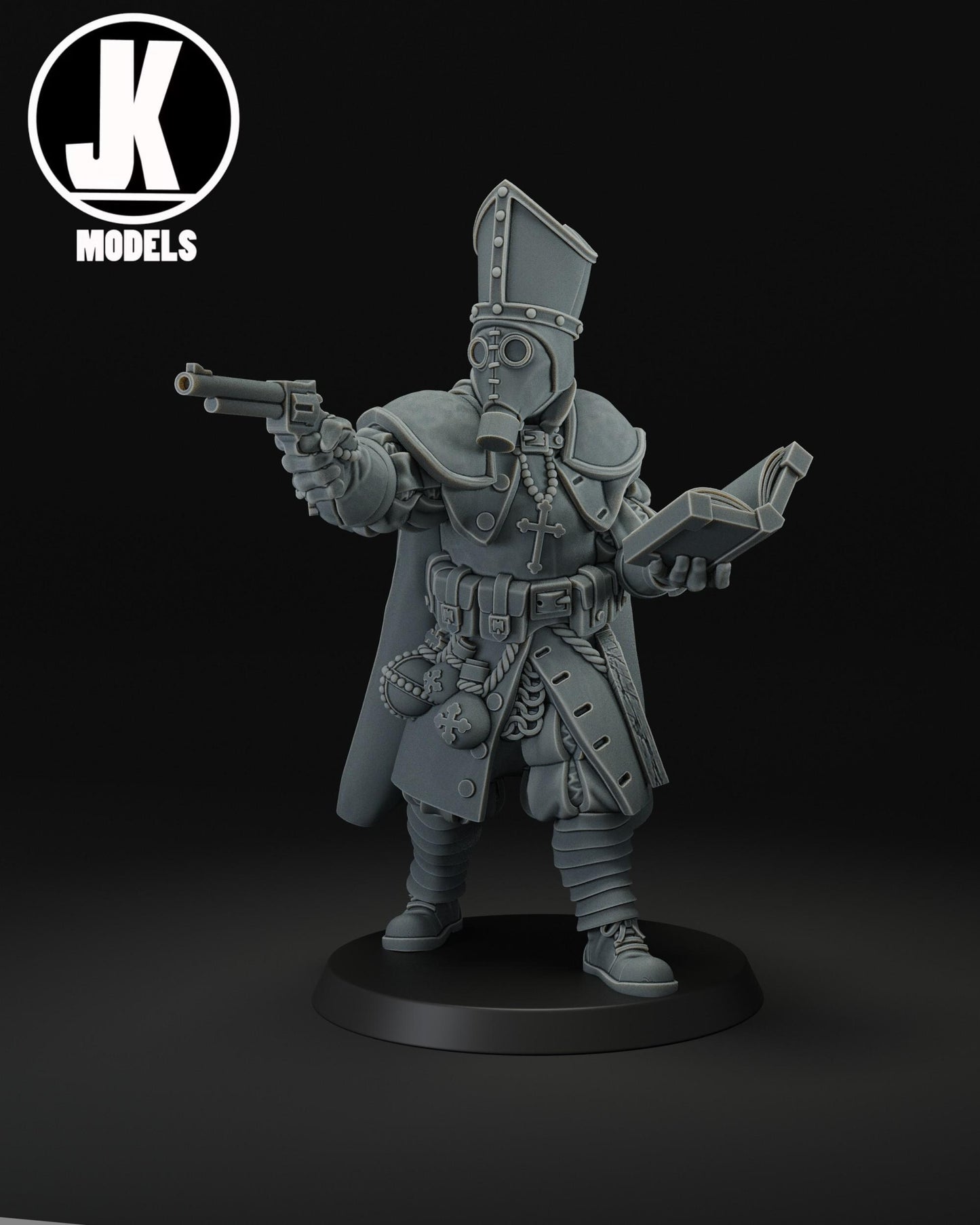 Papal Cleric Miniature - JK Remo Models