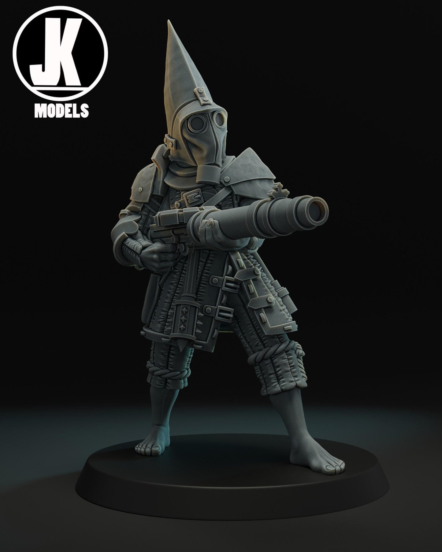 Trench Walker Lewis Machine Gun Miniature - JK Remo Models