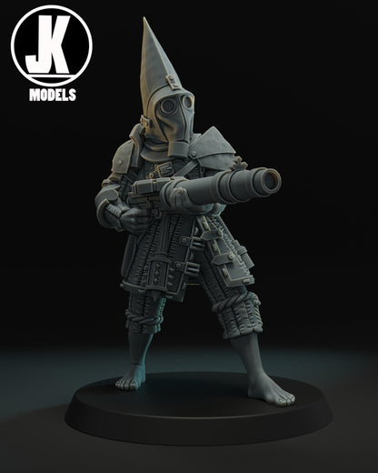 Trench Walker Lewis Machine Gun Miniature - JK Remo Models