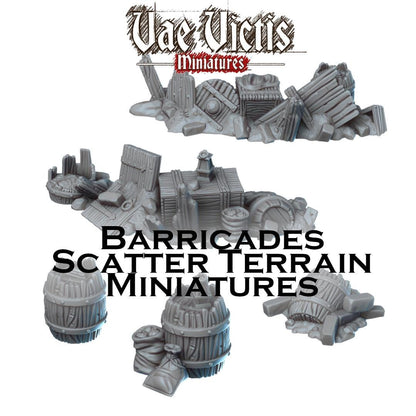 Barricades Miniatures Scatter Terrain - by Vae Victis Miniatures