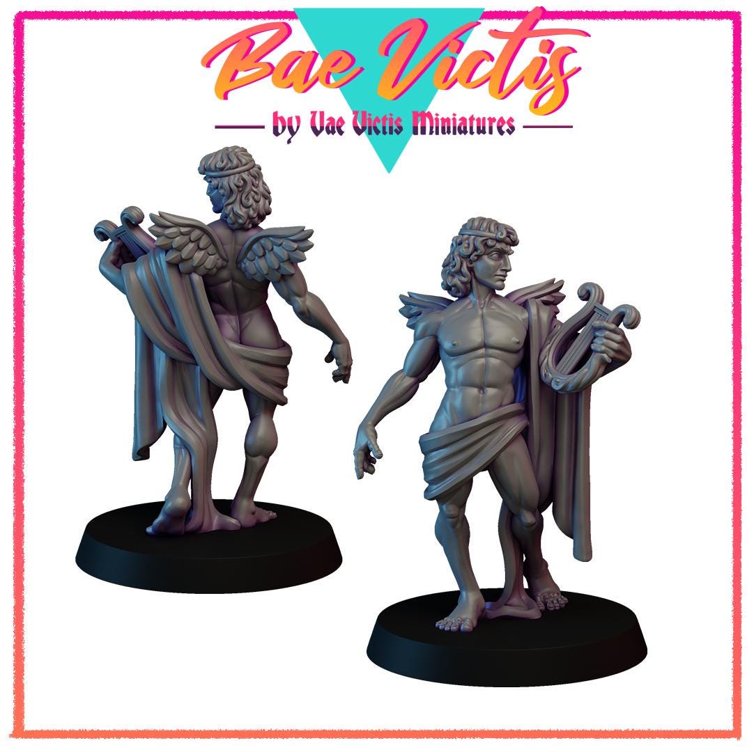 Hermes Love Messenger Bae Victis Figurine - by Vae Victis Miniatures
