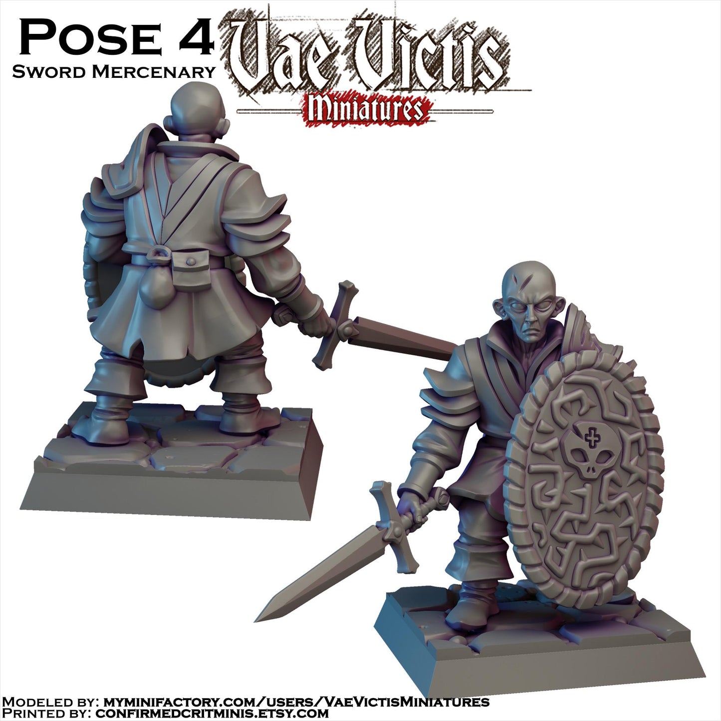 Bandits and Mercenaries Miniatures - by Vae Victis Miniatures
