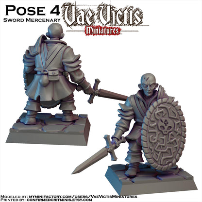 Bandits and Mercenaries Miniatures - by Vae Victis Miniatures