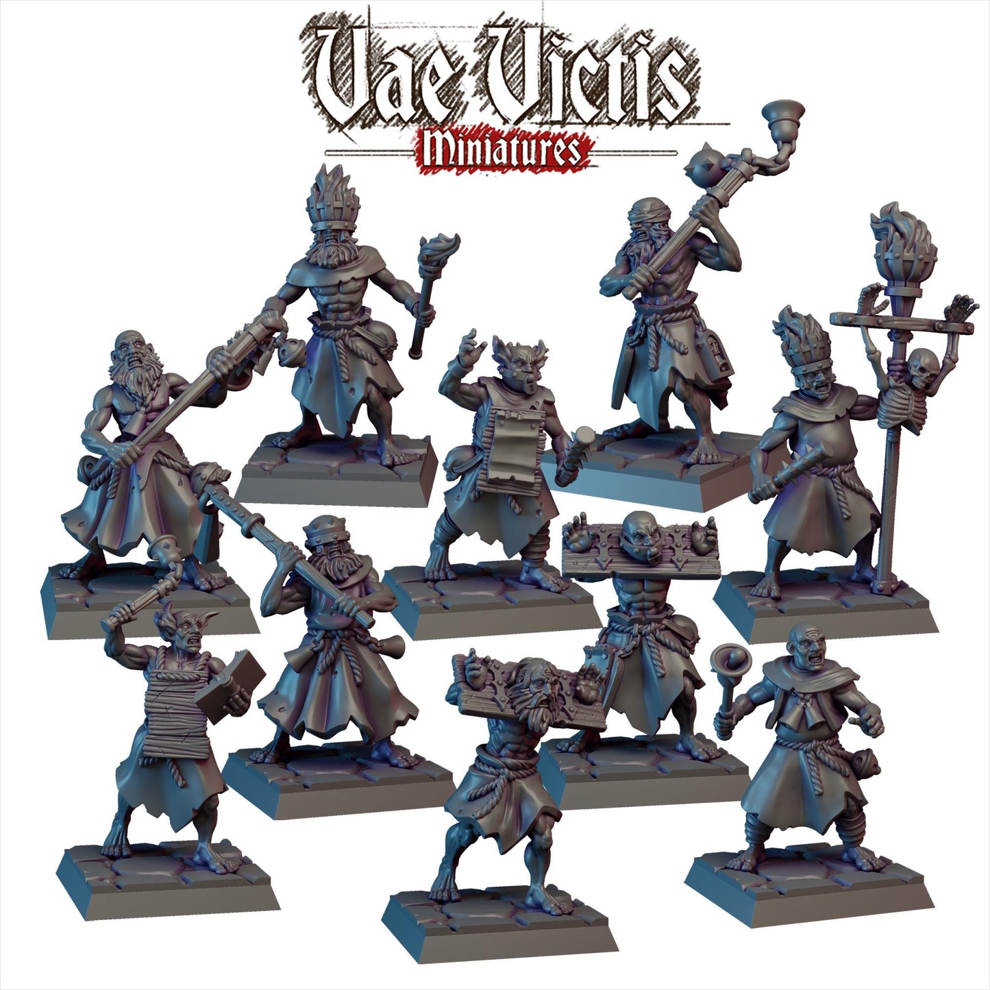 Flagellant Warband Miniatures - by Vae Victis Miniatures