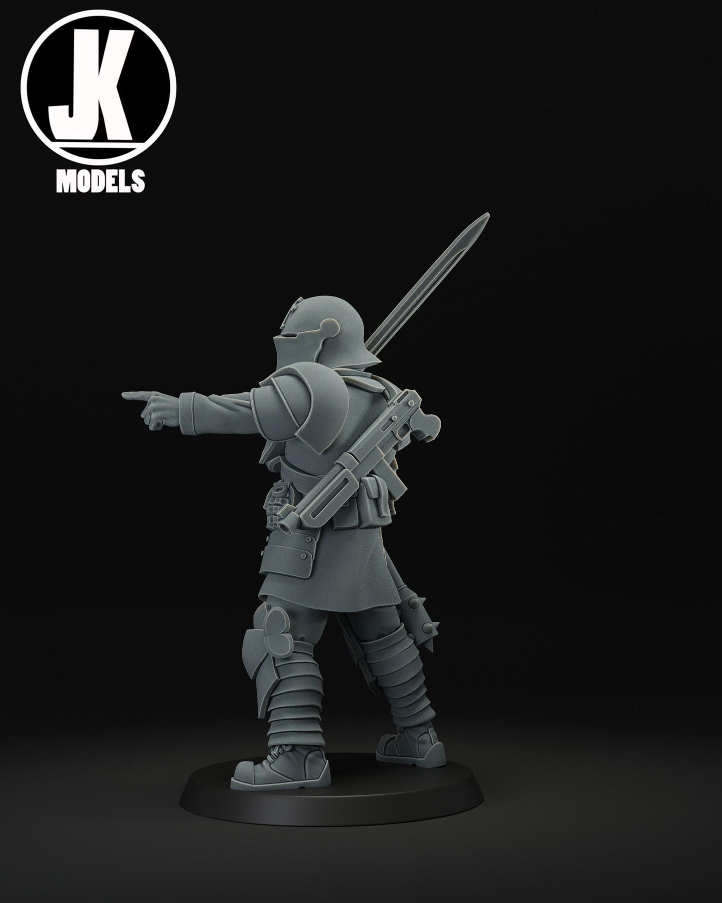 Trench Officer Miniature - JK Remo Models