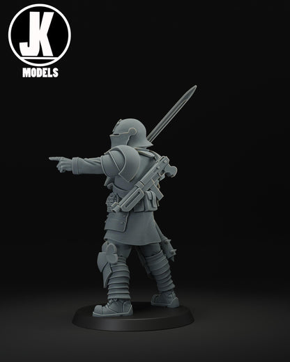 Trench Officer Miniature - JK Remo Models