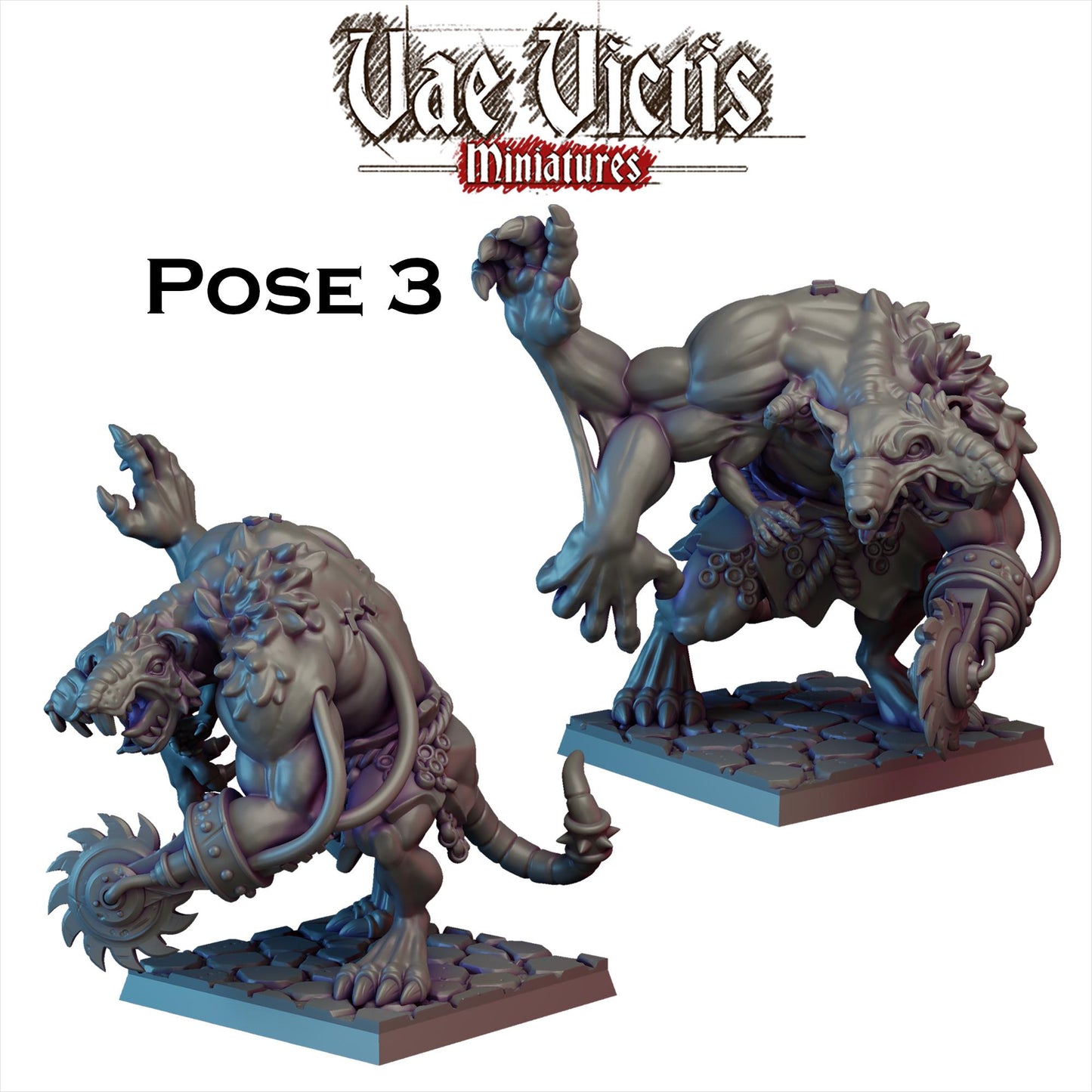 Ratfolk Giant Miniatures - by Vae Victis Miniatures