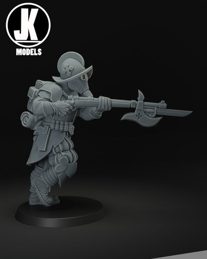 Papal Trench Cleaner Miniature - JK Remo Models