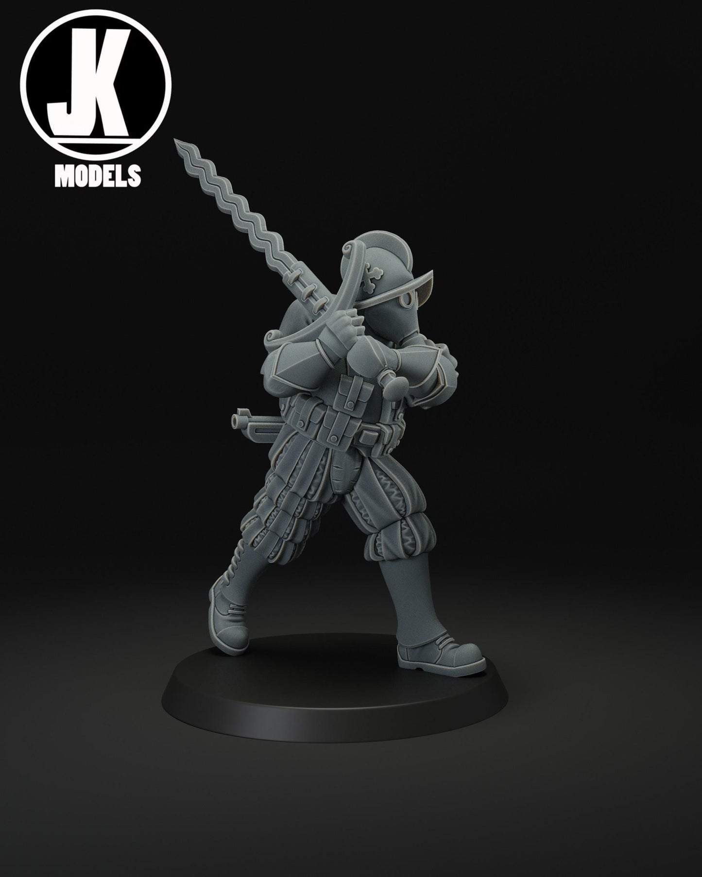 Papal Greatswordman Miniature - JK Remo Models
