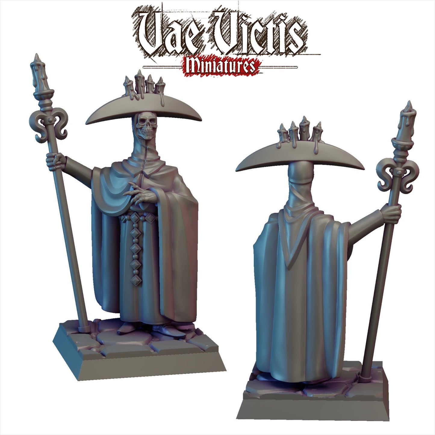 Skull Knight Miniature - by Vae Victis Miniatures