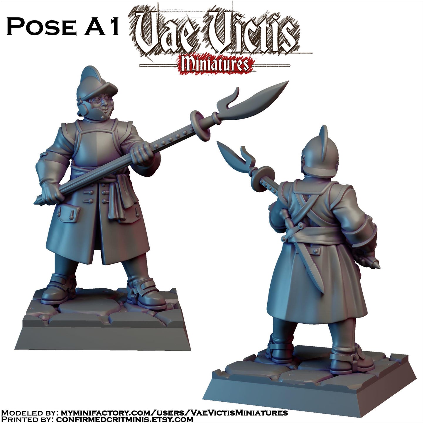 Vampire Hunter Miniatures SET A - by Vae Victis Miniatures