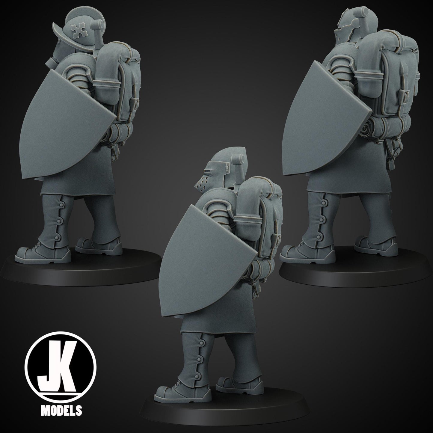 Papal Trench Guard Miniature - JK Remo Models
