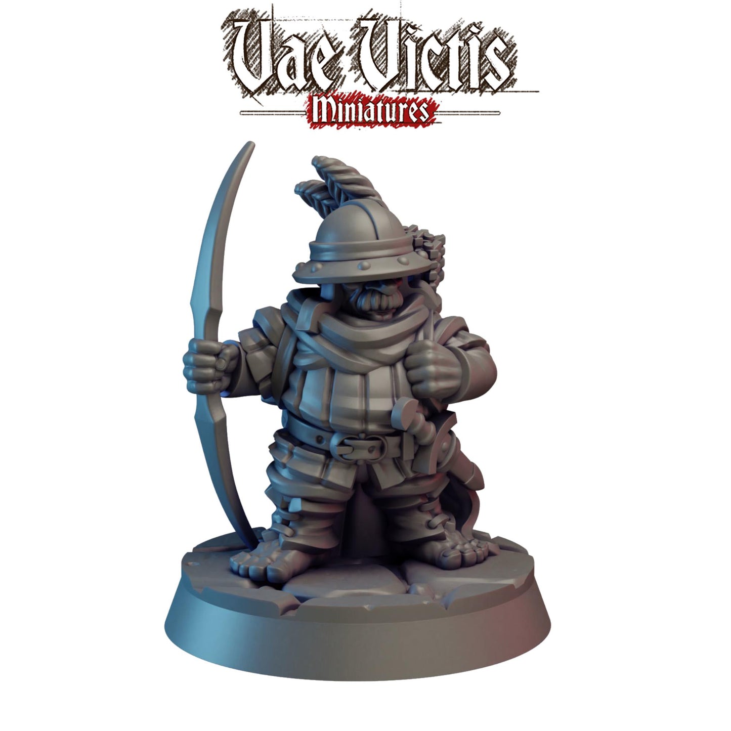 Halfling Scout Miniature - by Vae Victis Miniatures