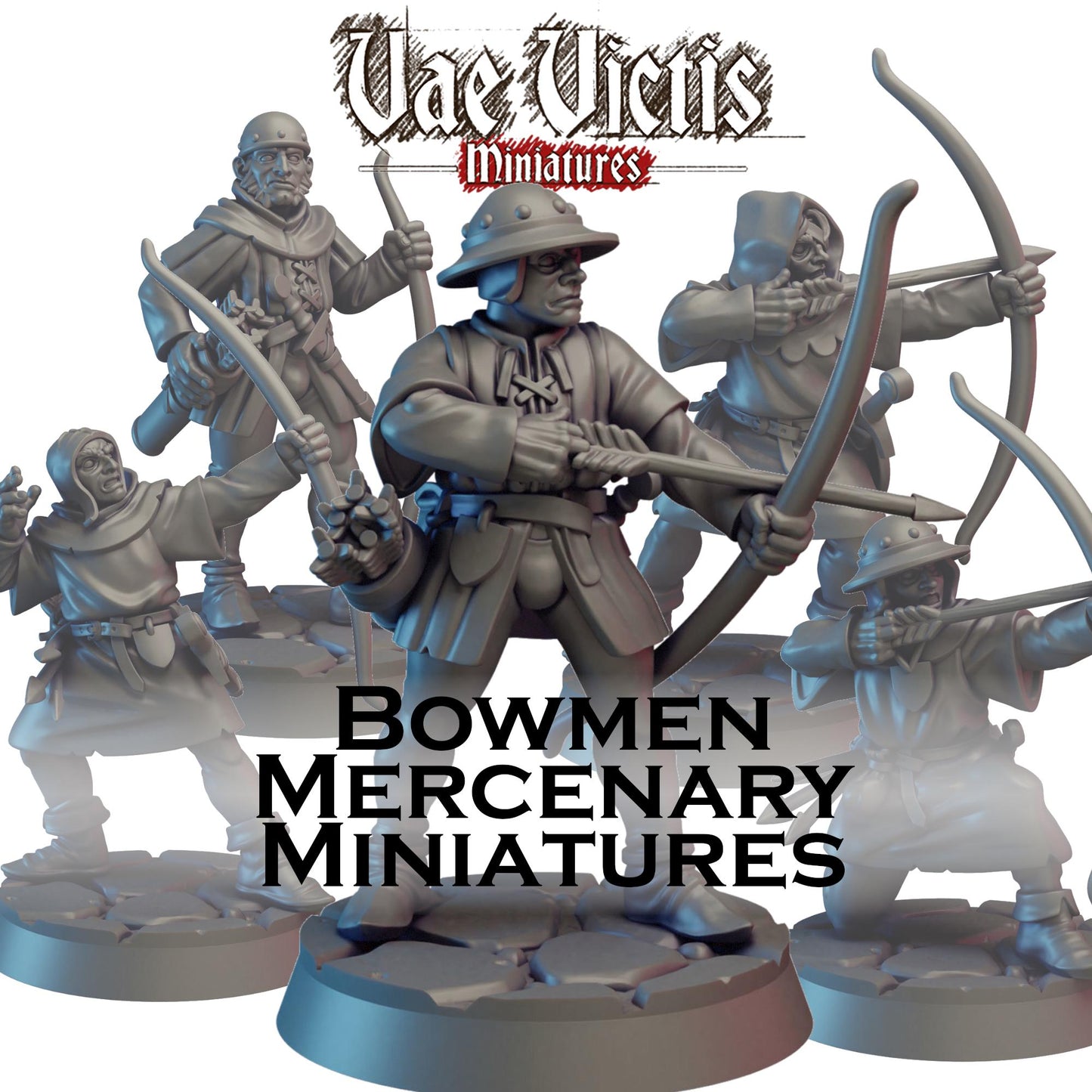 Bowmen Mercenary Miniatures - by Vae Victis Miniatures