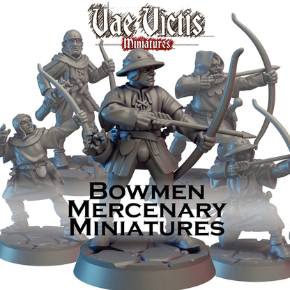 Bowmen Mercenary Miniatures - by Vae Victis Miniatures