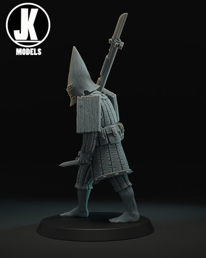 Trench Walker Marching Miniature - JK Remo Models