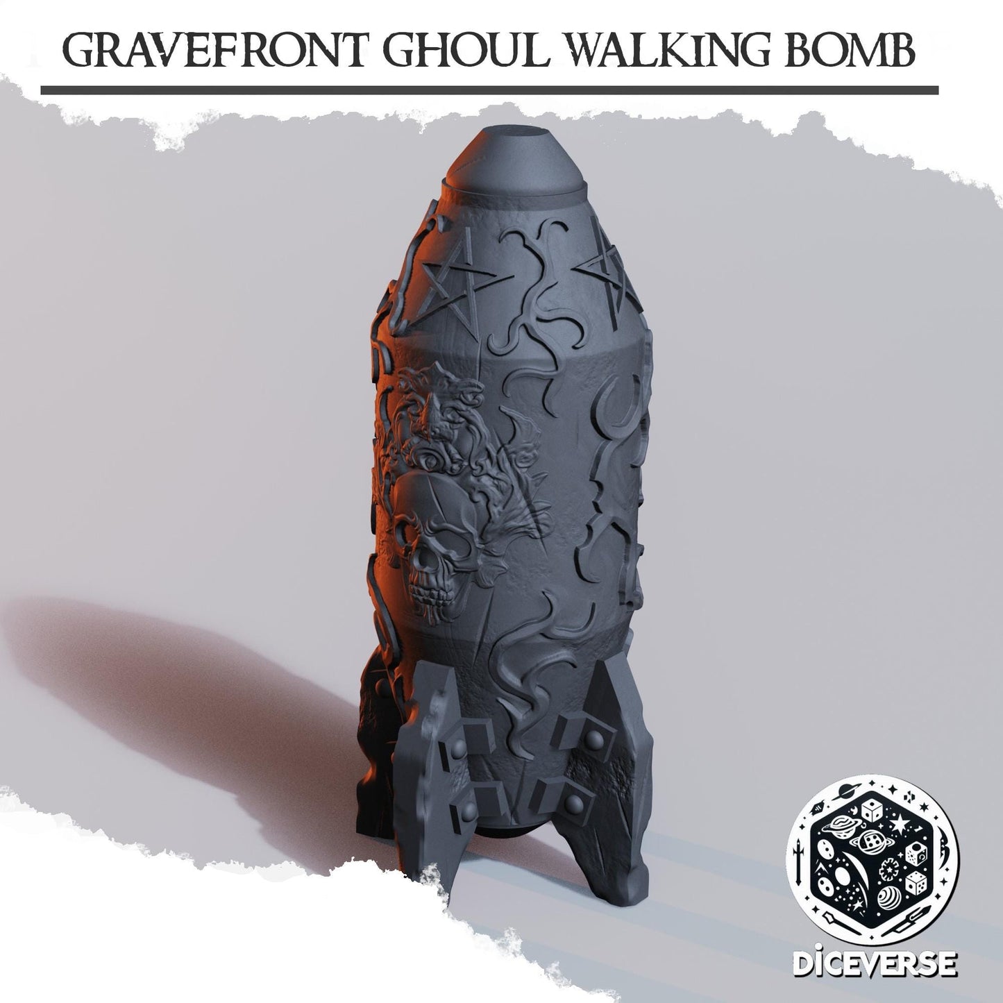 Gravefront Ghoul Walking Bomb Miniature - Diceverse