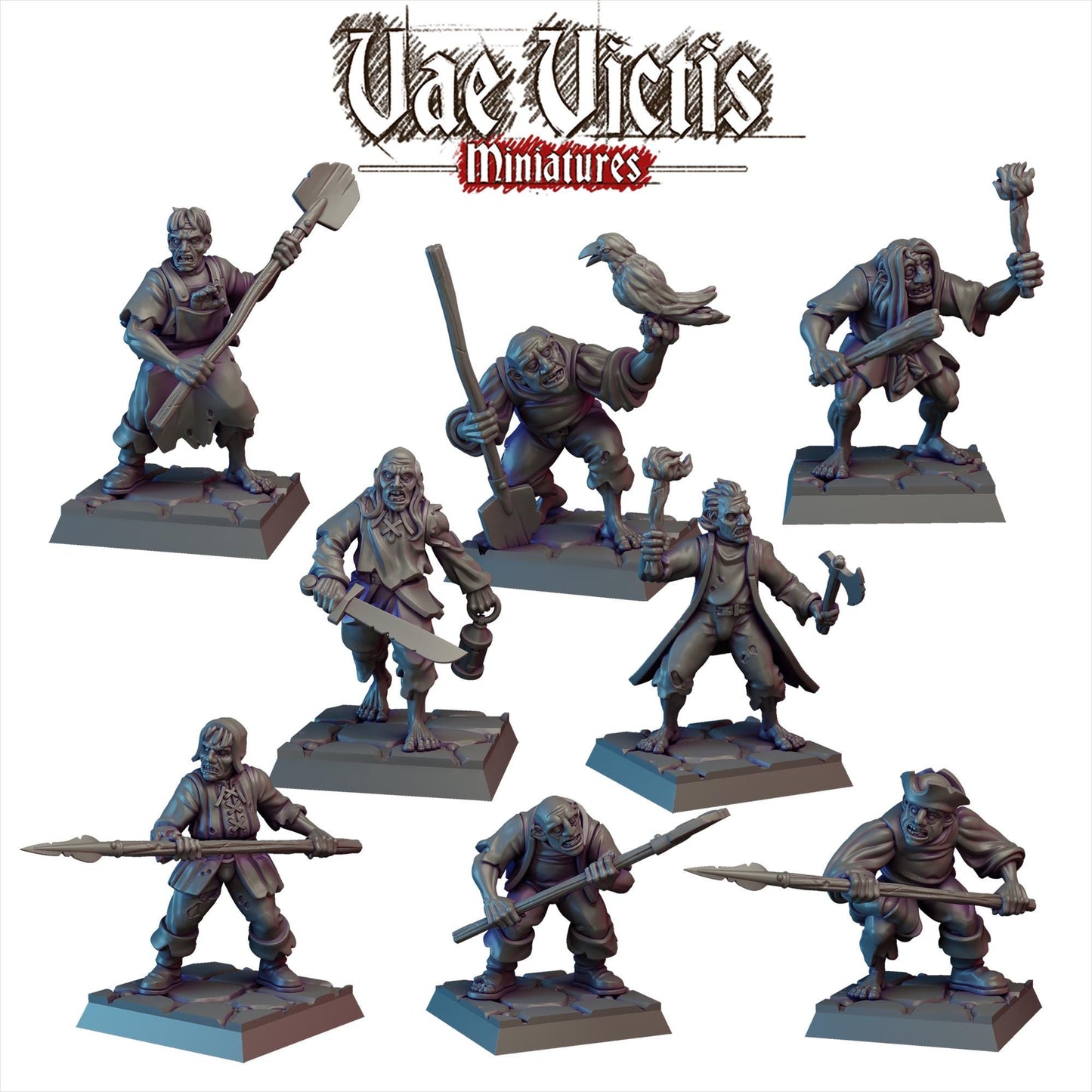 Dreg Gravedigger Miniatures - by Vae Victis Miniatures