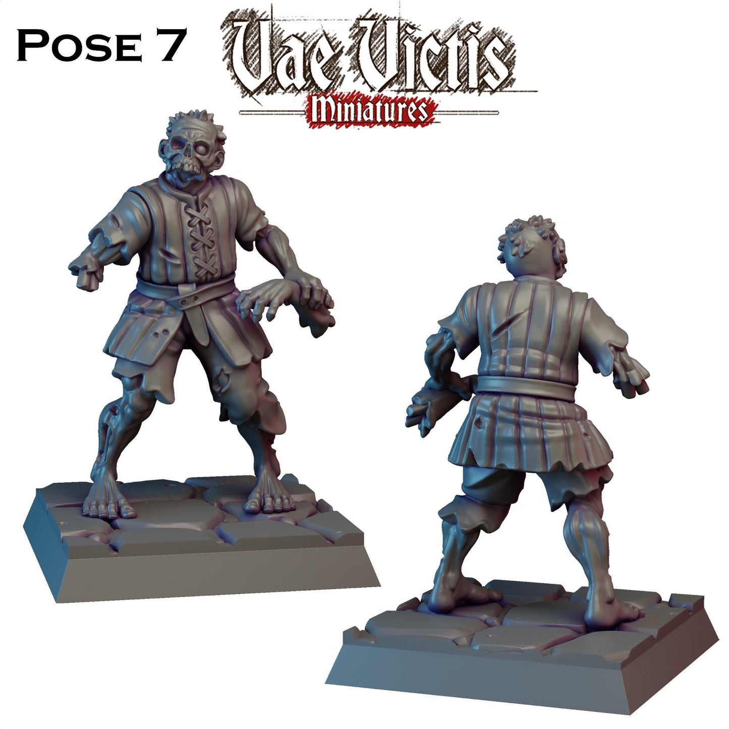 Undead Zombie Horde Miniatures - by Vae Victis Miniatures