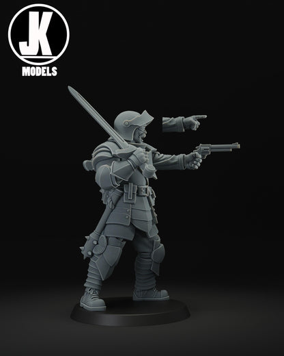 Trench Officer Miniature - JK Remo Models