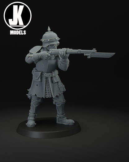 Infernal infantry Miniature - JK Remo Models