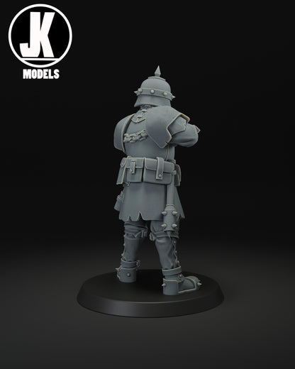 Infernal infantry Miniature - JK Remo Models