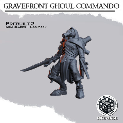 Gravefront Ghoul Commando Modular Miniatures - Diceverse