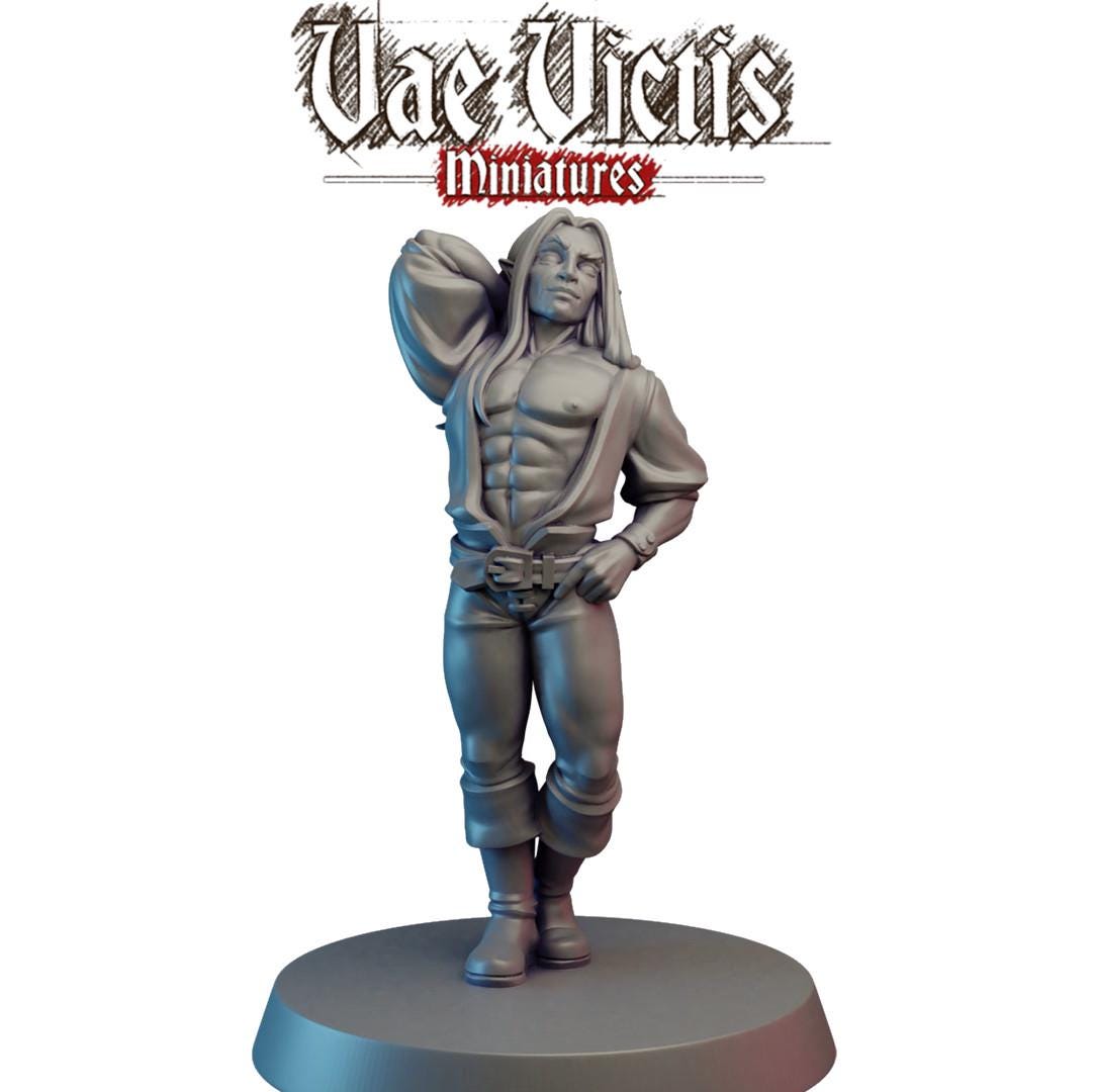 Entertainer Bae Victis Figurine - by Vae Victis Miniatures