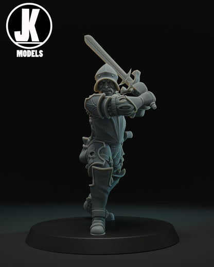 Greatsword Mercenary Miniature - JK Remo Models