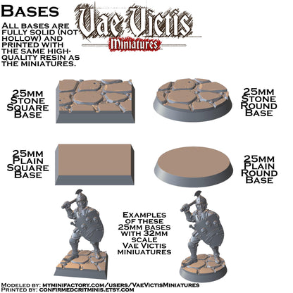 Sword Mercenary Miniature - by Vae Victis Miniatures
